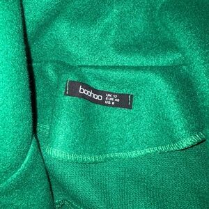 Green trench jacket